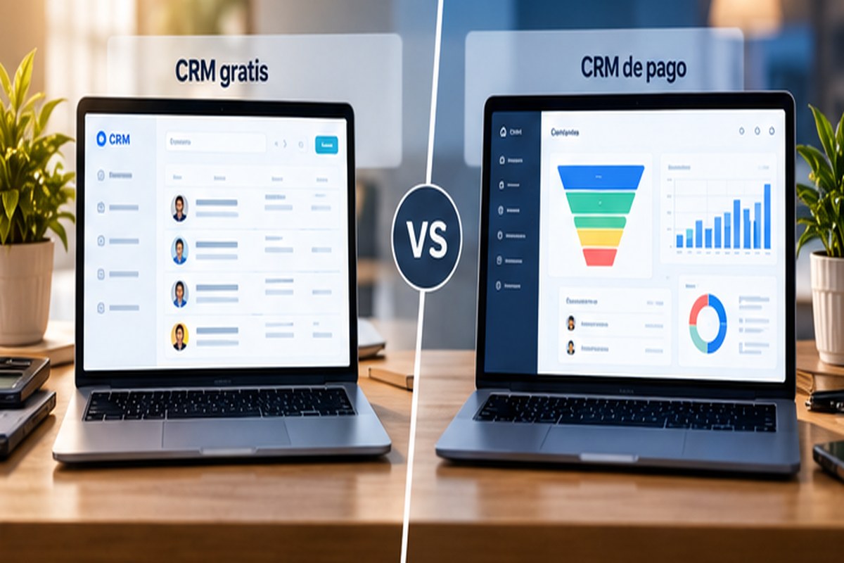 CRM gratis frente a CRM de pago